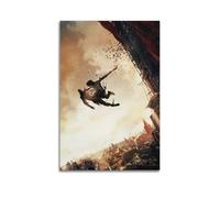 MYSJWLPOT Dying Light 2 Game Poster Poster Decorative Painting Canvas Wall Posters And Art Picture Print Modern Family Bedroom Decor Posters 08x12inch(20x30cm)