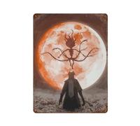 MYSJWLPOT Metal Bloodborne Game Illustration Game Poster Wall Decor Art Metal Tin Poster Modern Home Decor Art Metal Poster Home Bar Shop Decorations Vintage Sign Gift 15.7"x11.8"