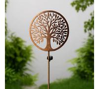 mysmartbuy 105cm Tree of Life Solar Stake Light Auto On/Off LED Garden Ornament in Copper mysmartbuy Copper