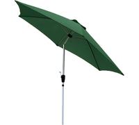 mysmartbuy Aluminium Crank & Tilt Parasol - Outdoor Garden Umbrella with Vented Canvas & UV40+ Protection - H2.35 x 2.7m Diameter in Green mysmartbuy Green