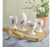 Mysmartbuy British Birds Egg Cups Set 4 - 7 X 5Cm - Set Of 4 - Ceramic