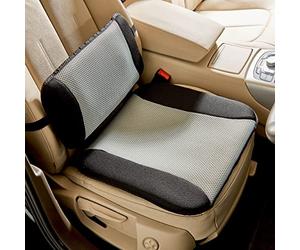 mysmartbuy.com Cooling Lumbar Support Car Seat Cushion - Non-Slip Elastic Fastening Breathable Comfy Seat Protector Cushion - Back Pain Relief & Improved Airflow for Home, Car & Office Chairs