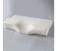 mysmartbuy.com Memory Foam Contour Wedge Support Pillow - Neck Support & Spinal Alignment Contoured Comfortable Bed Cushion for Back or Side Sleepers - Measures W75 x D68 x H10cm