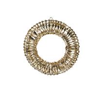 Goldtwist Gold Led Wreath Light 40Cm