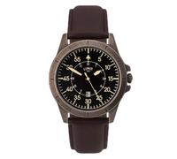 MySmartBuy Limit Aviator Watch Brown - Leather - Kitchen Essential