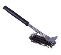 mysmartbuy Long Handle BBQ Cleaning Brush with Scraper & 360 Degree Heavy Duty Wire Bristles - Suitable for Gas, Charcoal & Propane Barbecues mysmartbuy Silver