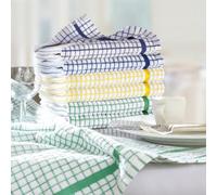 Mysmartbuy Poli-Dri Tea Towels - Pack Of 6 - Cotton - Practical Design