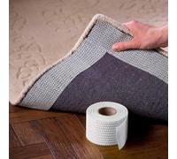 mysmartbuy Rug & Mat Gripper Tape Roll - Anti Slip PVC Reusable Plastic Mesh for Use on Any Floor - Measures 3m Long x 5cm Wide in White mysmartbuy White