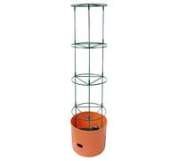 Self-Watering Jumbo Tomato Tower Planter - Vegetable & Climbing Plant Pot with 4 Tier Support & 8L Water Reservoir - H148cm x 38cm mysmartbuy Multi One Size