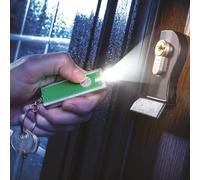 mysmartbuy Set of 10 Keychain Torches - Battery Powered 45 Lumen Portable Lightweight Colourful Mini Led Lights - Each 5.7cm Long mysmartbuy Multicolor