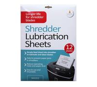 MySmartBuy Shredder Maintenance Sheets - 24 x 17cm - Pack Of 12
