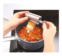 mysmartbuy Stainless Steel Tube Squeezer - Money Saving & Eco-Friendly Kitchen Gadget - Measures W10.5 x H4 x D4cm in Silver mysmartbuy Silver