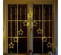 mysmartbuy Star Curtain Lights Yellow - Warm Glow 2 m x 2 m in Warm White mysmartbuy Warm White