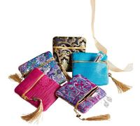 Mysmartbuy Tasselled Brocade Fabric - Set Of 5 - Quality Essential