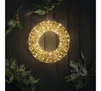 mysmartbuy Titan Gold LED Wreath Light 60cm mysmartbuy Gold
