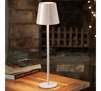mysmartbuy Turin Lantern Sage - 33 cm Modern Battery Lamp with USB-C & Touch Activation in Ivory mysmartbuy Ivory