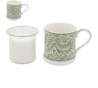 Mysmartbuy Willow Bough Green William Morris Mug With Candle