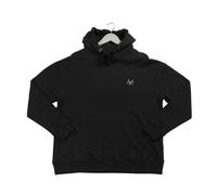 mysmartbuy Women's Embroidered Butterfly Logo Hoodie with Front Pocket & Adjustable Hood Cord - Machine Washable Plain Long-Sleeved Hoody | Size: 20 mysmartbuy Black 20