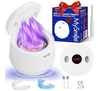 MySmile MS100 Ultrasonic Retainer Cleaner with UV Light & Digital Timer