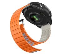 MYSNBKN 22 mm Magnetic Watch Strap for Coros Pace 4/Pace 3/Apex Pro/Apex 2 Pro/Apex 46 mm, Silicone Watch Band for Venu 2/vivoactive 4/Forerunner 255/265/570 47MM/Active Max