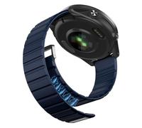 MYSNBKN 22 mm Magnetic Watch Strap for Coros Pace 4/Pace 3/Apex Pro/Apex 2 Pro/Apex 46 mm, Silicone Watch Band for Venu 2/vivoactive 4/Forerunner 255/265/570 47MM/Active Max