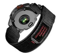 MYSNBKN 22mm Quick Fit Nylon Strap for Garmin Fenix 8 47mm & Fenix 7 Pro / 7 / 6 / 5 / E / EPIX 2, Stretch Nylon Replacement Band for Garmin Forerunner 935 / 945 / 955 / 754