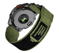 MYSNBKN 22mm Quick Fit Nylon Strap for Garmin Fenix 8 47mm/Fenix 7 Pro/Fenix 7/Fenix 6/Fenix 5/Fenix E/EPIX 2, Stretch Nylon Replacement Band for Garmin Forerunner 935/945/955/754