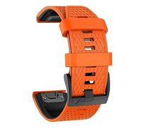 MYSNBKN 22mm Quick Fit Strap for Garmin Fenix 8 47mm/Fenix 7/Fenix 6/Fenix 5/Fenix Epix/Epix 2, Soft Silicone Replacement Band for Garmin Forerunner 935/945/955/754/Approach S60/S62