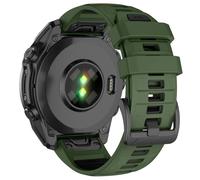 MYSNBKN 26 mm Silicone QuickFit Band for Fenix 8 AMOLED/Solar 51 mm/Fenix 7X/7X Pro/Fenix 6X/6X Pro/Fenix 5X/5X Plus/Fenix 3/3HR, 26 mm Silicone Watch Band for Epix Pro 51 mm/TACTIX 7/DELTA