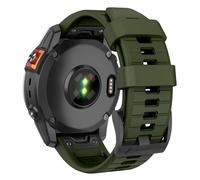 MYSNBKN 26mm Quick Fit Strap for Garmin Fenix 8 51mm/Fenix 7X Pro/Fenix 7X/Fenix 6X/Fenix 6X Pro/Fenix 5X/Fenix 5X Plus/Fenix 3/Fenix 3 HR, Soft Silicone Replacement Band