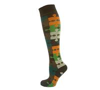 Mysocks Knee High Socks for Women and Men - Breathable Combed Cotton Seamless Toe Colorful Unisex Long Socks - Casual Golf Knee Length Socks