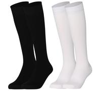 Mysocks Knee High Socks for Women and Men - Soft Combed Cotton Long Socks - Ladies Girls Knee Length Knee Socks
