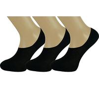 Mysocks Secret Socks 3 Pairs Plain Black 6-9