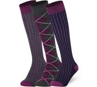 Mysocks Unisex 3 Pairs Multi Knee High Socks Multi Design 012 8-11