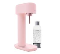 Mysoda: Ruby 2 Aluminium Water Carbonators (without CO2 Cylinder) with 1 Litre Premium Water Bottle - Pink