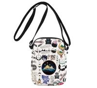 MYSOMY ACOTAR Crossbody Bag Velaris City Of Starlight Crossbody Bag Thorns And Roses Merchandise ACOTAR Merch (high lady cb uk1)