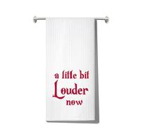 MYSOMY American Football Kitchen Towel Football Kitchen Decorative Towels A Little Bit Louder Now Football Team Gift (a little bit UK)