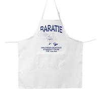 MYSOMY Anime Restaurant Aprons Fresh Seafood Straight From The East Blue Gifts Seafood Restaurant Kitchen Apron (100% fresh seafood ap2)