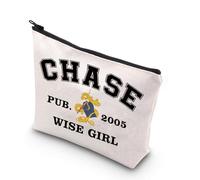 MYSOMY Annabeth Book Fans Makeup Bag Chase Wise Girl Gifts Percy Bookish Zipper Pouch Camp Half Blood Gifts (CHASEmb)