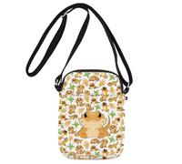 MYSOMY Bearded Dragons Crossbody Bag Bearded Dragon Lover Gift Herpetologist Gift Reptile Lizard Lover Shoulder Bag (soil Reptile cb1)
