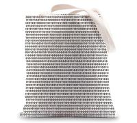 MYSOMY Binary Code Tote Bag Computer Programmer Gifts Computer Technician Gifts Code Programmer Shoulder Bag (01tb UK)