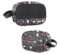 MYSOMY Bond Beyond Blood Gifts Dark Romance Bookish Quotes Clear Toiletry Bag Bookish Merchandise for Reader (Bond WT)