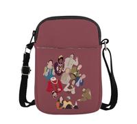 MYSOMY British Comedy Sitcom Characters Crossbody Bag TV Show Inspired Shoulder Bag Funny Geek TV Show Gifts (Ghost CB)