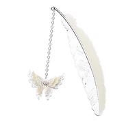 MYSOMY Butterfly Bookmark Glow in The Dark Bookmark Luminous Book Markers Metal Book Lover Gifts Butterfly Lover Gifts (Luminous Bookmark)