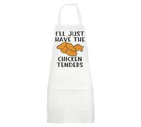 MYSOMY Chicken Tenders Apron Chicken Tenders Lover Gifts I'll Just Have The Chicken Tenders Gifts Chicken Nugget Apron (JustHave uk)