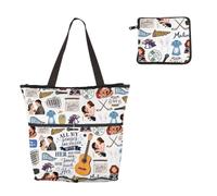 MYSOMY Conrad Fisher Fan Gift TSITP Team Conrad Canvas Tote Bag | TSITP TV Show Lovers Foldable Bag Cousins Beach Gift