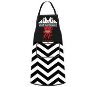 MYSOMY Damn Fine Coffee Apron RR Diner Gifts The Best Cheery Pie In The Tri Counties Horror Movie Apron (TheBest UK)
