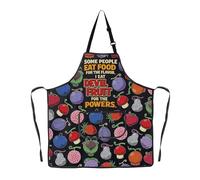 MYSOMY Devil Fruits Kitchen Apron Anime Devil Fruit Gift Gomu Gomu Anime Fruit Gifts Devil Fruits Merch (some people ap1)