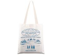 MYSOMY Dieter Eagan National Forest Tote Bag Lumon Gifts The Work Is Mysterious And Important Gifts Innie Outie Shoulder Bag (The Work Is UK2)