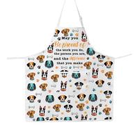 MYSOMY Dog Groomer Apron With Pockets Dog Groomer Bathing Apron Dog Groomer Gifts Dog Grooming Aprons Dog Salon Gifts (Groomer AP UK)